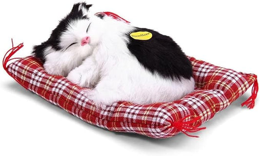 Simulation Lovely Cat Make Sounds Doll Cute Sleeping Plush Cats