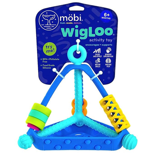 MOBI WIGLOO BABY SENSORY TOYS from Infants to Toddlers - Baby Toys for Hand Eye Coordination and Developmental Brain Function 6 Month