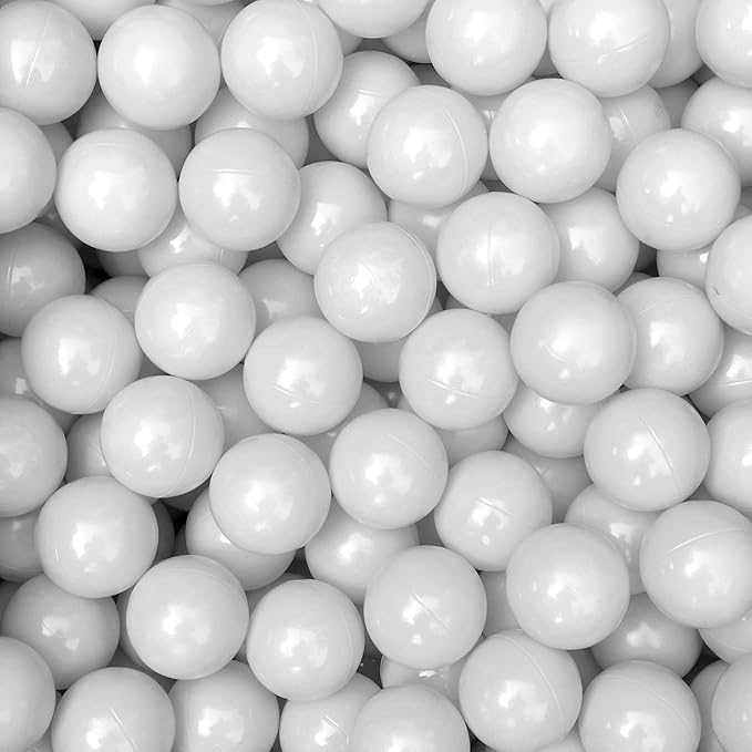 MoonxHome Ball Pit Balls for Toddlers, BPA Free Crush Proof Plastic Toy Balls for Ball Pit 2.15 Inch 100…