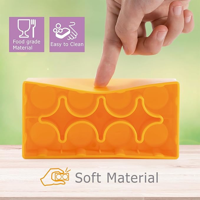 UNiPLAY Giant Plump Toddler Soft Building Blocks - 24-Piece Stacking Set for Early Cognitive Development and Creative Play 3 Months+