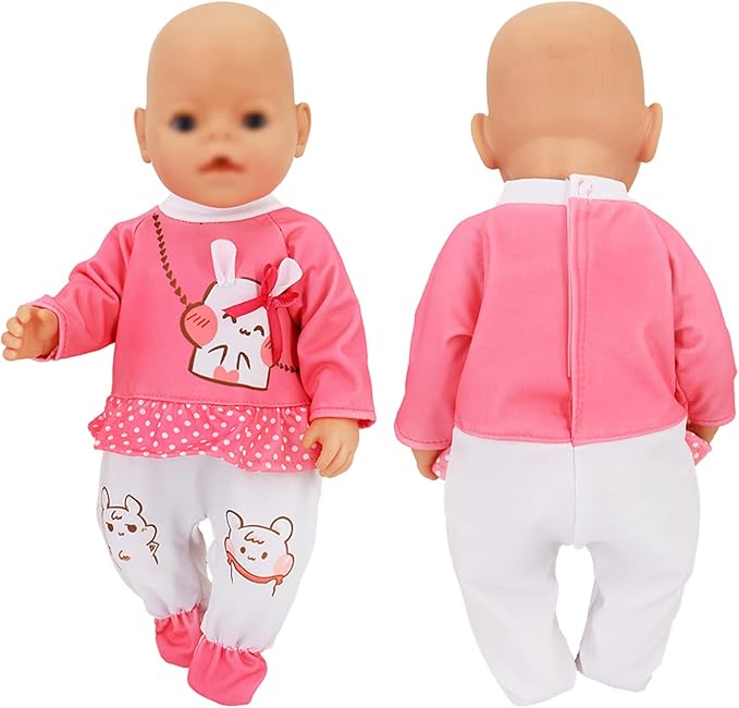 SOTOGO 6 Sets Doll Clothes Outfits for 14 to 17 15 Inch 18 Inch