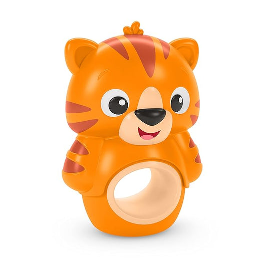 Baby Einstein Teethe & Wobble Tinker Tiger Teether Toy, BPA Free 3 Months