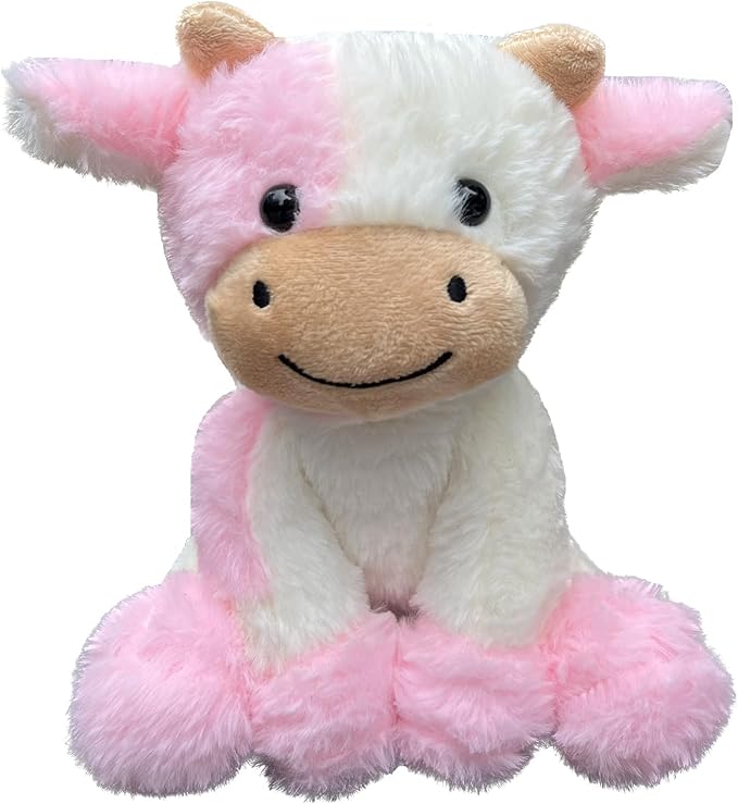9 inches Cow Stuffed Animal Soft Plush Cute Cow Doll