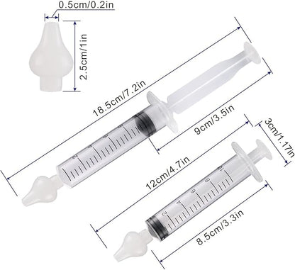 Nasal Syringe for Baby ( Yellow ) - 4PCS