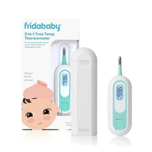 Frida Baby 3-in-1 True Temp Digital Thermometer for Fevers: Babies