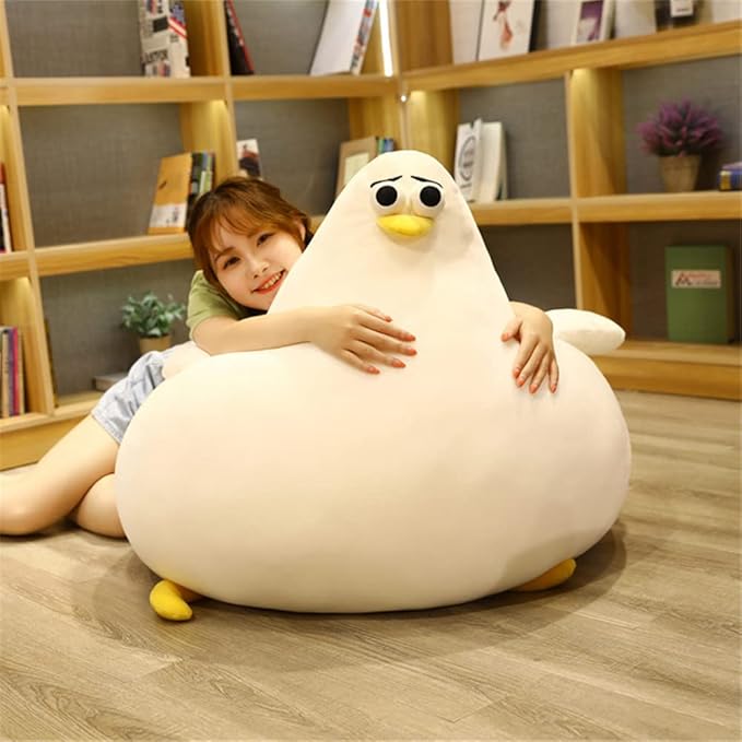26/40cm Simulation Mother Hen Doll, Funny Fat Chicken Plush Toys (26.cm)