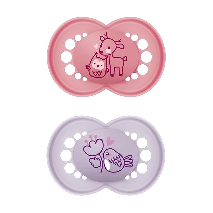 MAM Original Matte Baby Pacifier, Nipple Shape Helps Promote Healthy Oral Development 6-16 Months 2)
