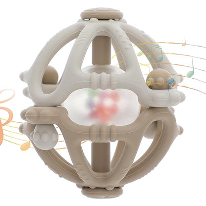 Stereo Rattle Teether, Sensory Teething Toys for Baby