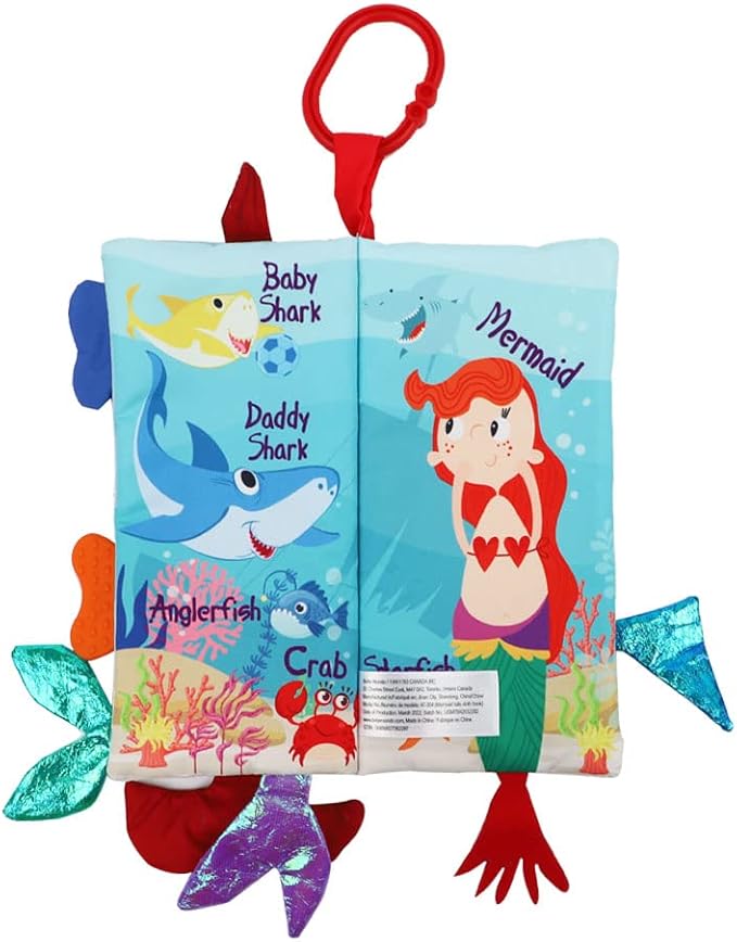 Baby Books 0-6 Months Mermaid Baby Books 6 to 12 0-3 Months 6-12-18 Months