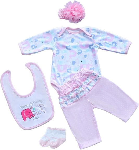 MAIHAO Reborn Baby Dolls Clothes for 17-22 Inch Newborn Baby 17-22 Inch