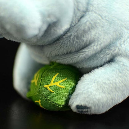 7inch Simulation Manatee Plush Toy Lifelike Sea Cow Stuffed Animal Doll
