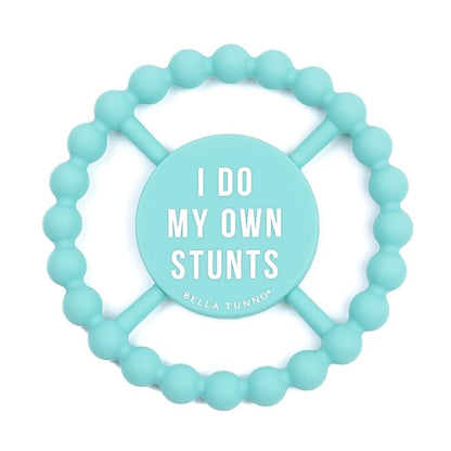 Bella Tunno Happy Teether ??Soft & Easy Grip Baby Teether Toy, Silicone Teether Ring to Help Soothe Gums