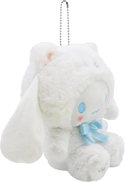 Kawaii Cartoon White Bear Cross-Dressing Series Plush,Soft Plush Doll Cute Soft Toys 4in)