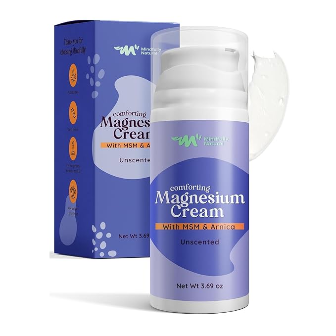 Magnesium Cream For Kids and Babies - Calming Body Lotion for Bedtime 3.69 oz