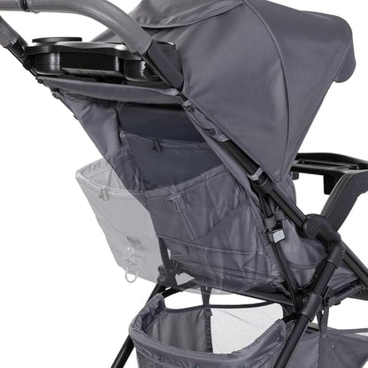 Baby Trend Passport® Cargo Stroller Travel System with EZ-Lift™ PLUS Infant Car Seat, Grey Bamboo