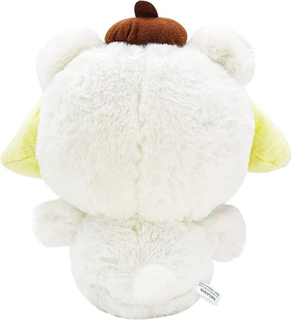 Cartoon Kawaii White Bear Cross-Dressing Series Plush,Soft Plush Doll Cute Soft Toys, Plush Pillow Stuffed Animals Toy Birthday Gifts for Girls Kids (C)
