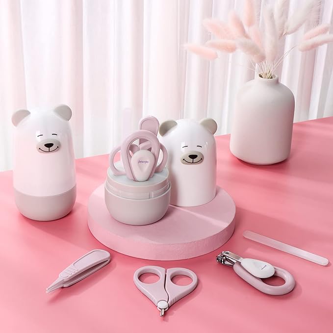 Baby Nail Clippers Set for Newborn,Infant Nail kit for New Parents Gift