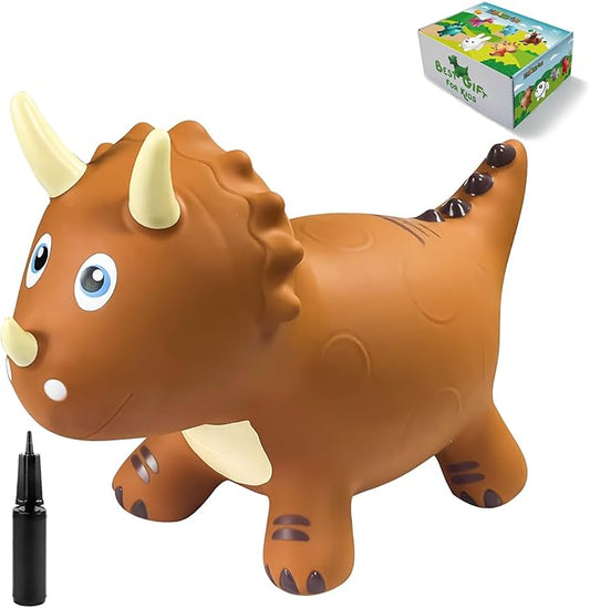 HotMax Dinosaur Bouncy Hopper Toys, Bouncy Horse for Toddlers 18 Months 2 3 4 Year