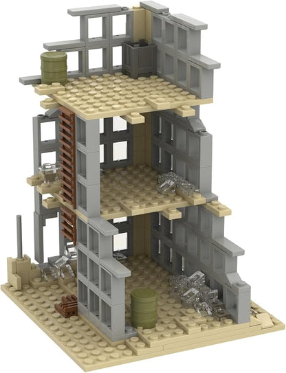 TTJ Toy Puzzle Kids Building Blocks for Boys and Girls, WW2 Military Building Set for Army Minifigure War Accessories,Simple Assembly Toy for Kids 6 Years