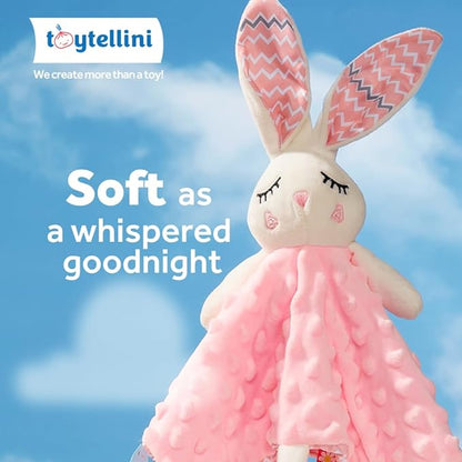 Soothe&Sense Baby Security Blanket with Teether, Rattle