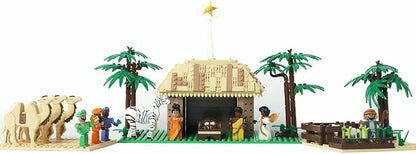 African Nativity International Series - Block Building Christmas Nativity Set 12+ (603