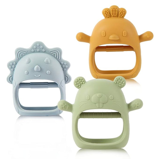Baby Teethers 3-6 Months, BPA Free Baby Chewing Toys