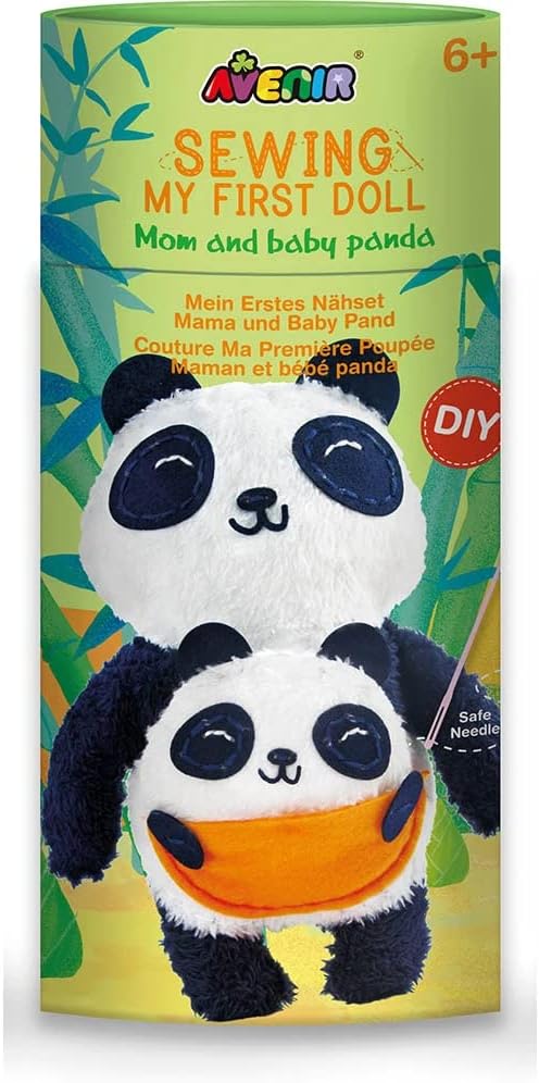 Avenir - My First Doll - Mom Baby Panda