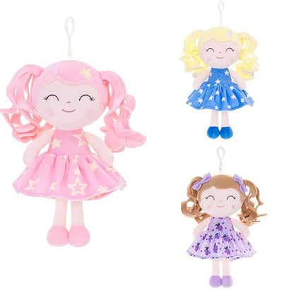 Gloveleya Doll Baby Dolls Soft Rag Doll Baby Girl Gifts 3PC(6)