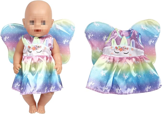 SOTOGO 8 Sets Doll Clothes Outfits for 14 to 17 15 Inch 18 Inch
