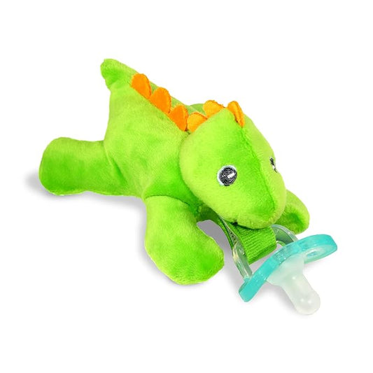 RaZbaby RaZbuddy JollyPop Pacifier Holder w/Removable Baby Pacifier - 0m+