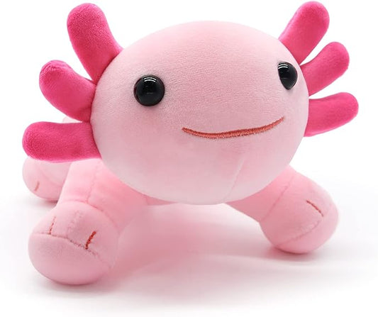Kawaii Axolotl Plush Toy 10.5'' Soft Stuffed Animal Pillow Doll