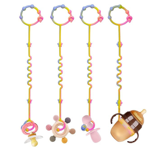 Toy Straps for Baby,RTMOK Silicone Setpacifier Clip