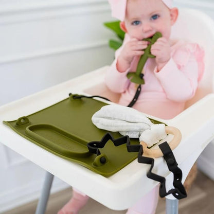 Busy Baby Toy Bungee - Dishwasher Safe Toy Strap 100% Food-Grade