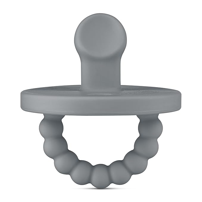 Ryan & Rose Cutie PAT Pacifier Teether (Slant, Charcoal)