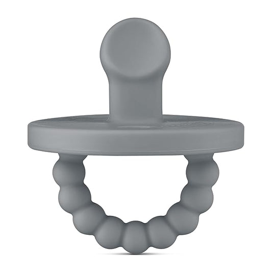 Ryan & Rose Cutie PAT Pacifier Teether (Slant, Charcoal)