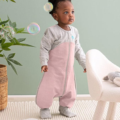 Love to Dream Organic Long Sleeve Baby Sleep Suit, Super Soft Temp Regulating Sleeping Sack