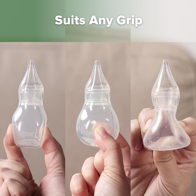 Haakaa Silicone Baby Nasal Aspirator | Nose Bulb Syringe