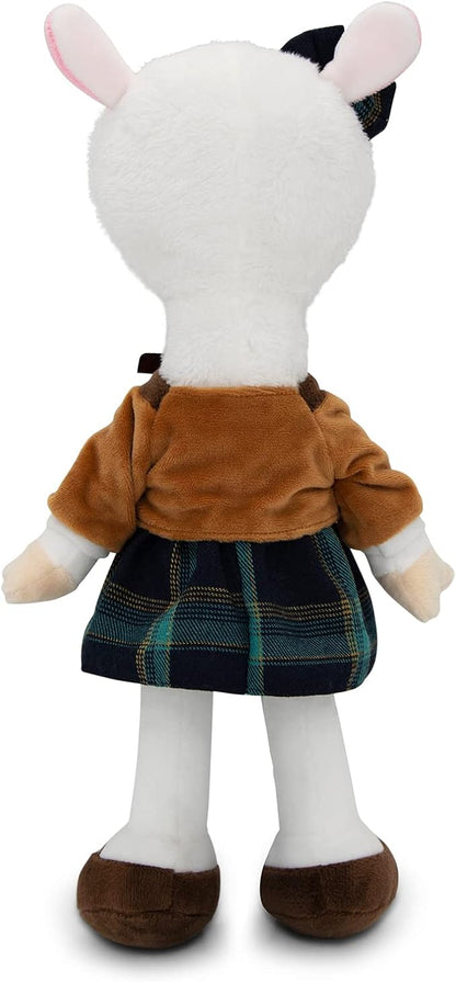 Plushible Rag Doll Alpaca - Soft Dolls for Baby, Girls 14 Inch