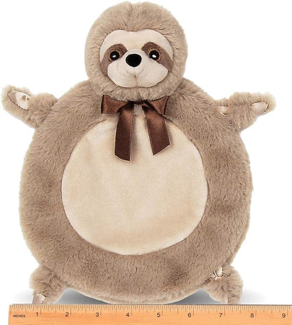 Bearington Baby Wee Speedster, 8 x 7 Inch Small Sloth Stuffed Animal