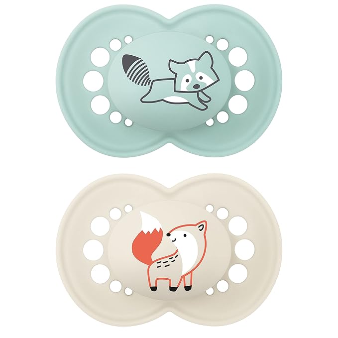 MAM Original Matte Baby Pacifier, Nipple Shape Helps Promote Healthy Oral Development 6-16 Months 2)