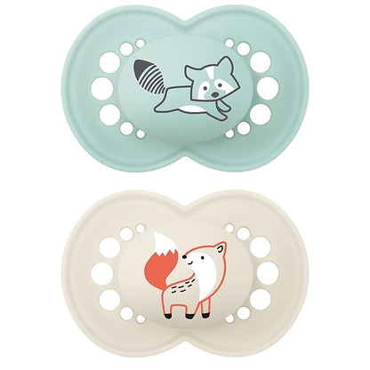 MAM Original Matte Baby Pacifier, Nipple Shape Helps Promote Healthy Oral Development 6-16 Months 2)