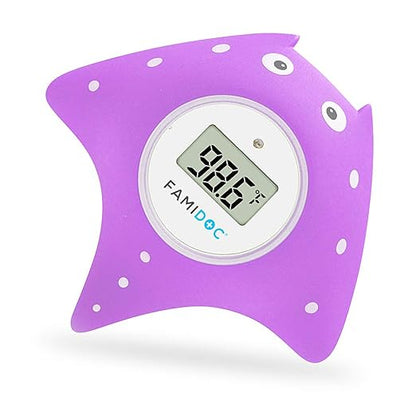 Famidoc Baby Bath Thermometer with Room Thermometer NEW Upgraded Sensor