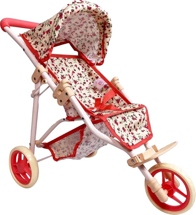 Baby Doll Stroller for Dolls | Play Toy Doll Stroller for Toddlers 3 Year Old Girls Gift