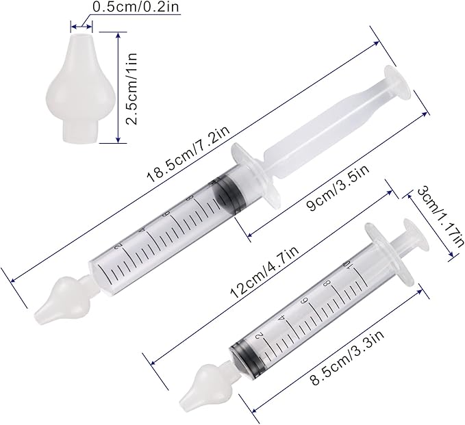 Nasal Syringe for Baby - 4PCS