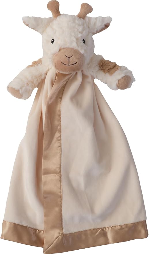 Bearington Lil' Lofty 18 Inch Giraffe Loveys for Babies - Security Blanket for Babies
