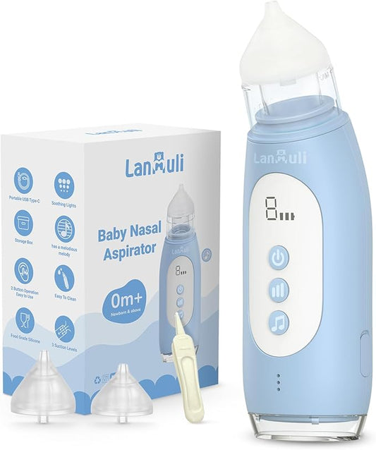 Hospital-Grade Nasal Aspirator for Baby, Automatic Toddler Nose Sucker