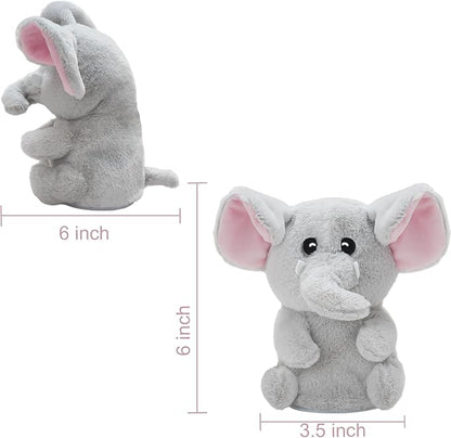HOMILY Talking Baby Elephant, Repeats What You Say Plush Animal Toy Electronic Hamster Mouse for Boys