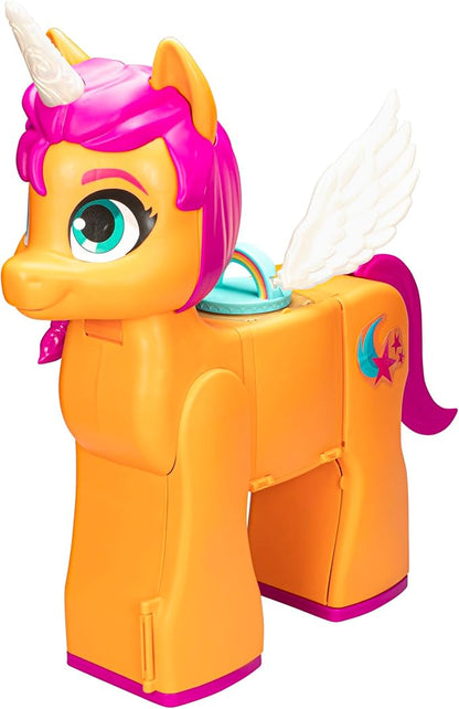 My Little Pony Toys, Sunny's Playset Reveal, 25-Inch-Tall Transforming Doll Playsets and Interactive Toys for 5 Year Old Girls & Boys (Amazon Exclusive)