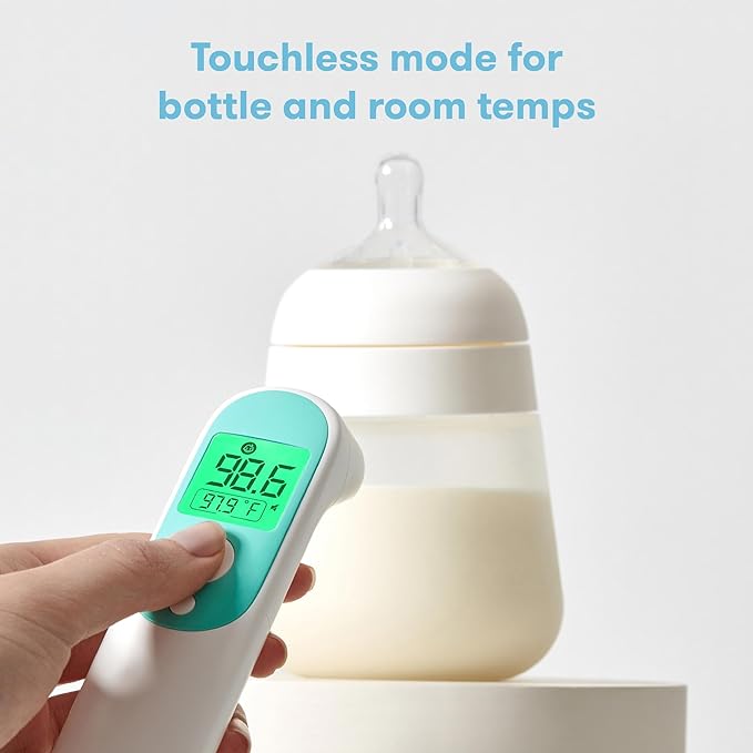 Frida Baby Thermometer, 3-in-1 Infrared Thermometer for Ear