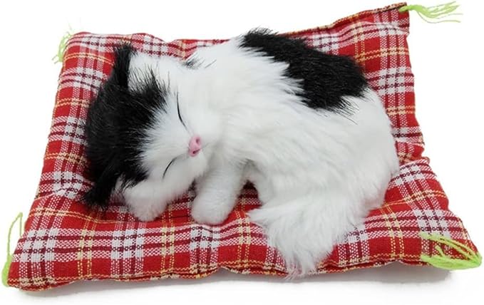 Simulation Lovely Cat Make Sounds Doll Cute Sleeping Plush Cats
